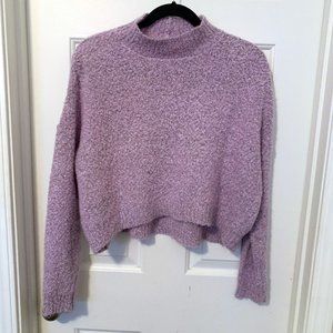 CROP TOP LILIAC SWEATER